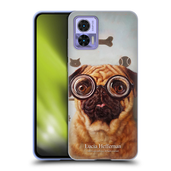 Lucia Heffernan Art Canine Eye Exam Soft Gel Case for Motorola Edge 30 Neo 5G