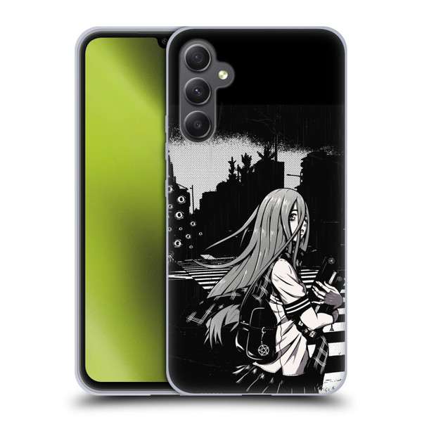 Zombie Makeout Club Art They Are Watching Soft Gel Case for Samsung Galaxy A34 5G