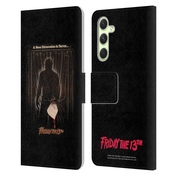 Friday the 13th Part III Key Art Poster 3 Leather Book Wallet Case Cover For Samsung Galaxy A54 5G
