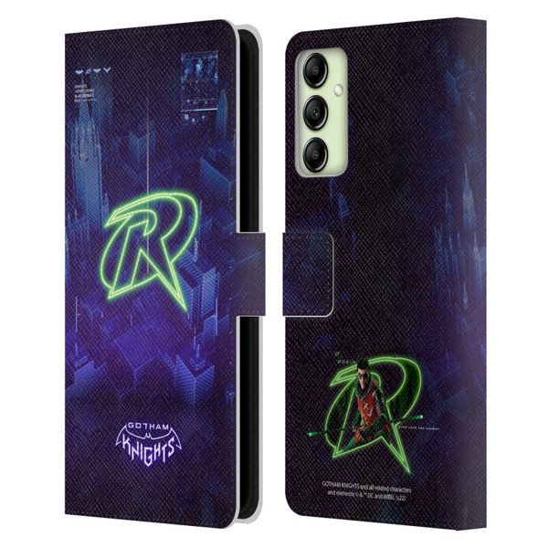Gotham Knights Character Art Robin Leather Book Wallet Case Cover For Samsung Galaxy A14 5G