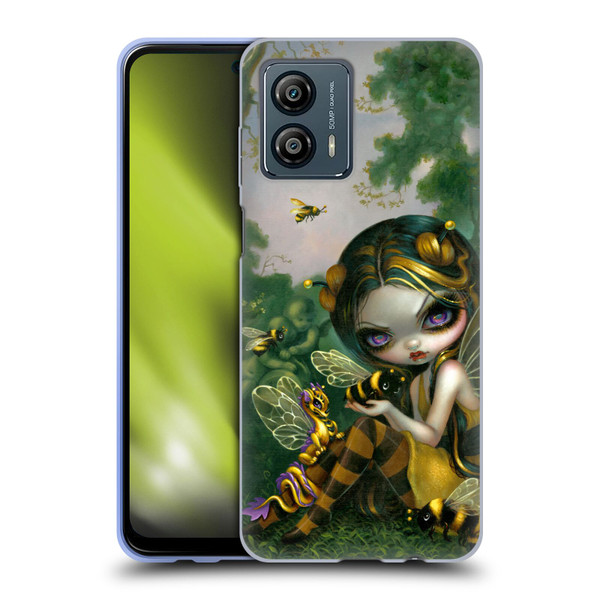 Strangeling Dragon Bee Fairy Soft Gel Case for Motorola Moto G53 5G