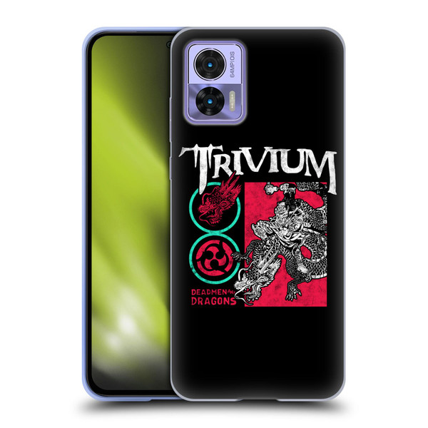 Trivium Graphics Deadmen And Dragons Date Soft Gel Case for Motorola Edge 30 Neo 5G