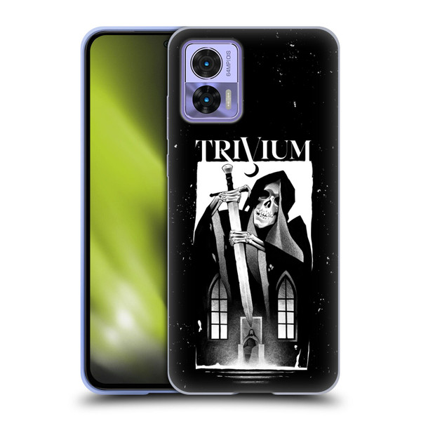 Trivium Graphics Skeleton Sword Soft Gel Case for Motorola Edge 30 Neo 5G