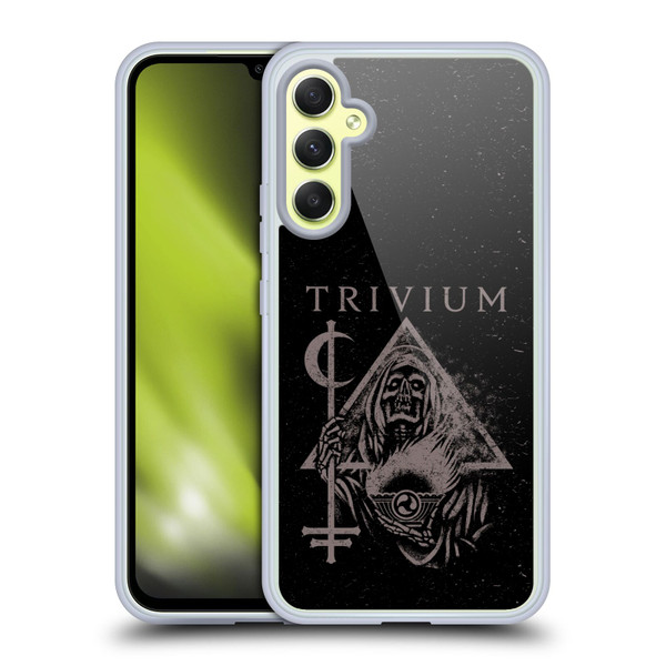 Trivium Graphics Reaper Triangle Soft Gel Case for Samsung Galaxy A34 5G