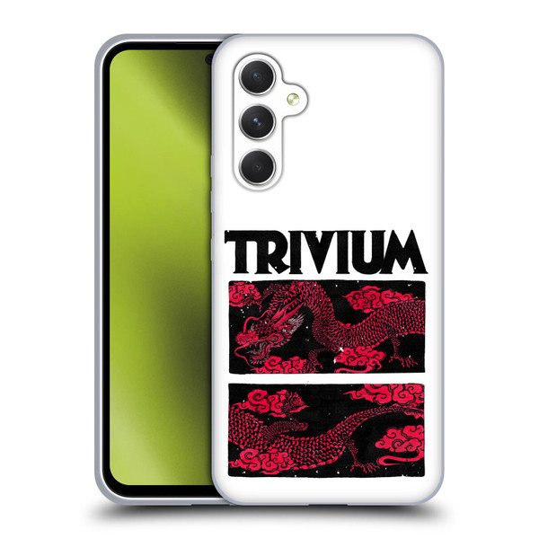 Trivium Graphics Double Dragons Soft Gel Case for Samsung Galaxy A54 5G
