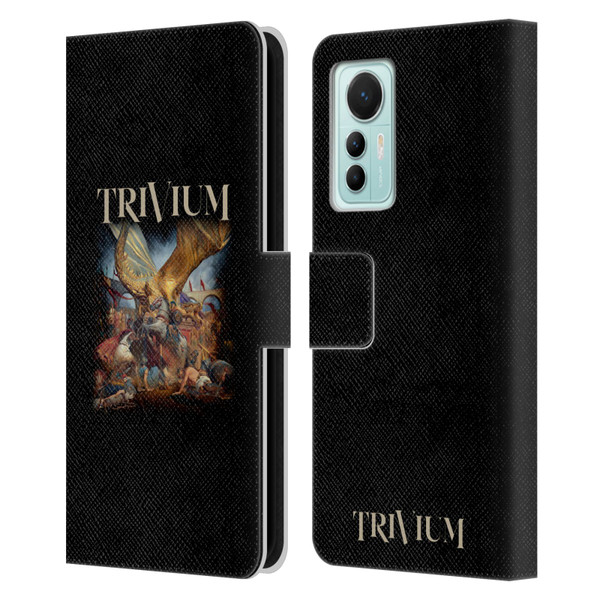 Trivium Graphics In The Court Of The Dragon Leather Book Wallet Case Cover For Xiaomi 12 Lite