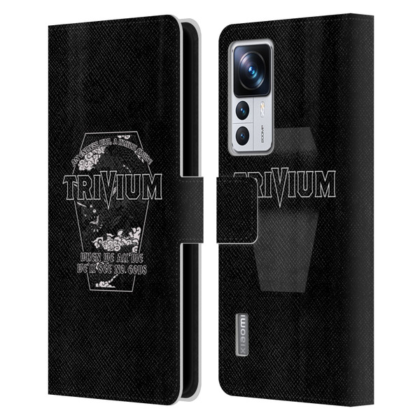 Trivium Graphics No Gods Leather Book Wallet Case Cover For Xiaomi 12T Pro