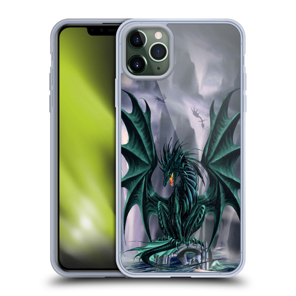 Ruth Thompson Dragons Jade Soft Gel Case for Apple iPhone 11 Pro Max
