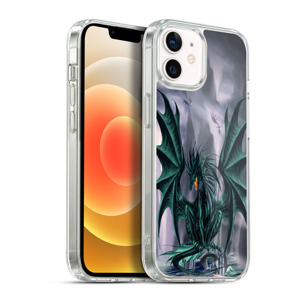 Ruth Thompson Dragons Jade Soft Gel Case for Apple iPhone 12 / iPhone 12 Pro & MagSafe