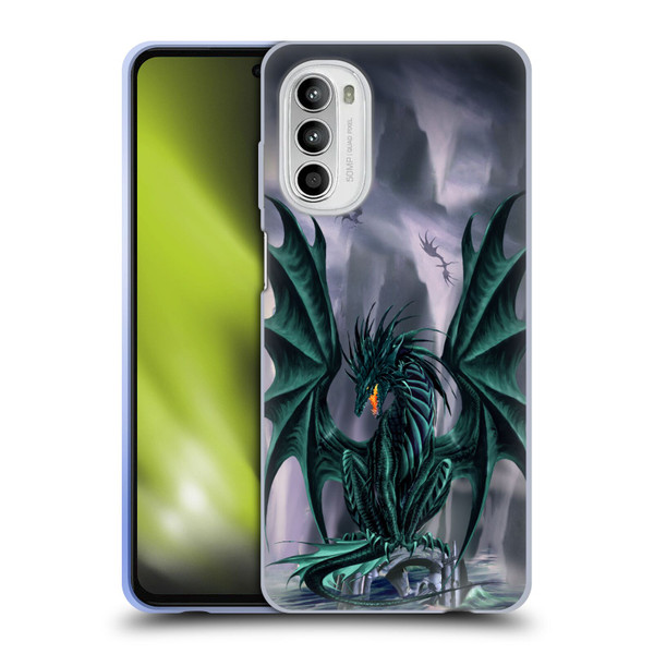 Ruth Thompson Dragons Jade Soft Gel Case for Motorola Moto G52