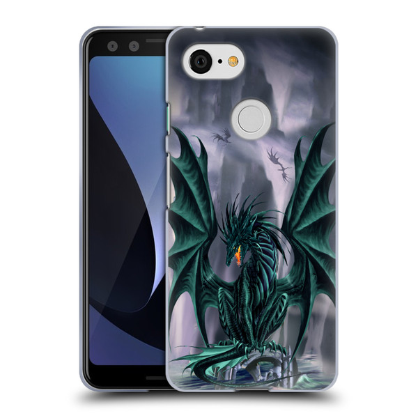 Ruth Thompson Dragons Jade Soft Gel Case for Google Pixel 3