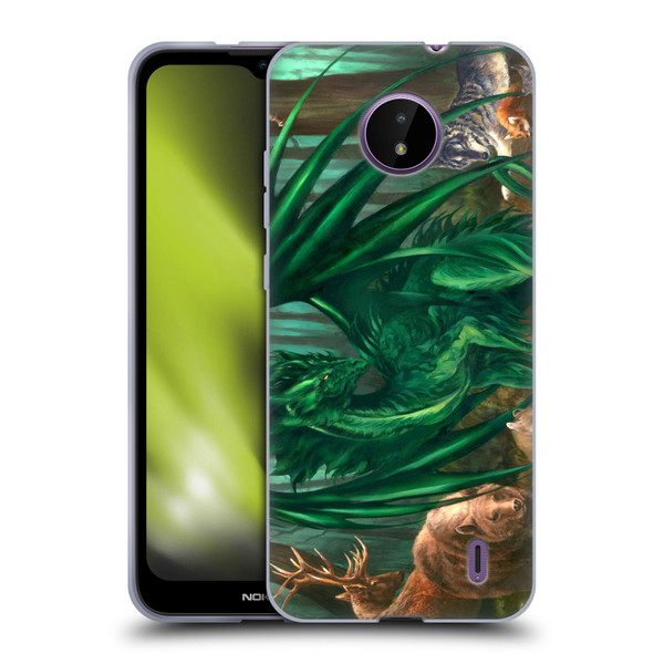 Ruth Thompson Dragons Lord of the Forest Soft Gel Case for Nokia C10 / C20