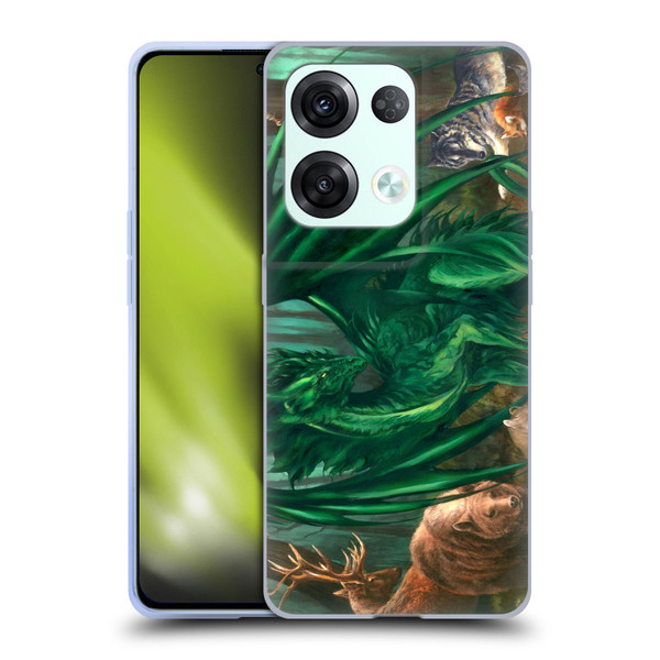 Ruth Thompson Dragons Lord of the Forest Soft Gel Case for OPPO Reno8 Pro