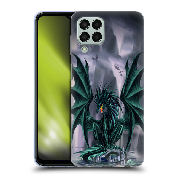 Ruth Thompson Dragons Jade Soft Gel Case for Samsung Galaxy M33 (2022)