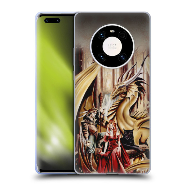 Ruth Thompson Dragons 2 Gathering Soft Gel Case for Huawei Mate 40 Pro 5G