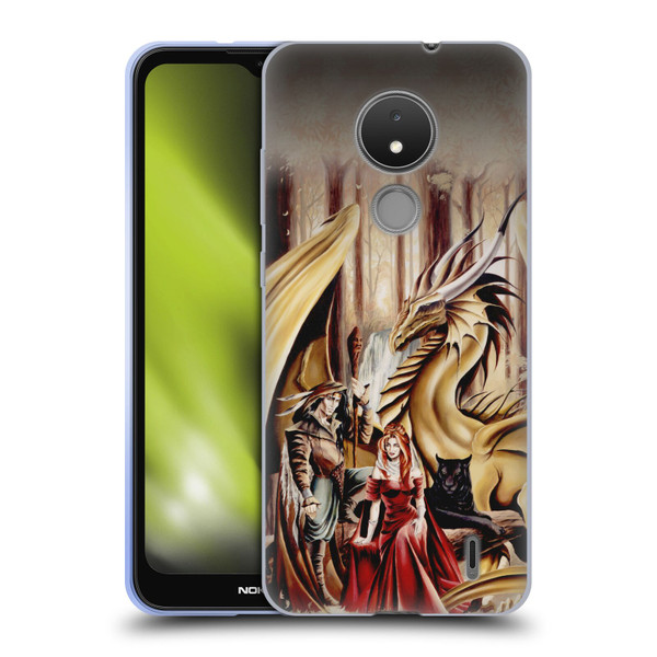 Ruth Thompson Dragons 2 Gathering Soft Gel Case for Nokia C21