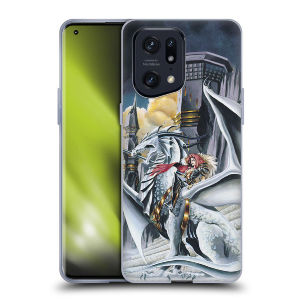 Ruth Thompson Dragons 2 Warring Tribes Soft Gel Case for OPPO Find X5 Pro