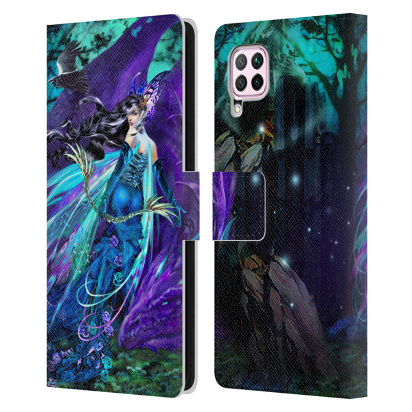 Ruth Thompson Dragons Sagittarius Leather Book Wallet Case Cover For Huawei Nova 6 SE / P40 Lite