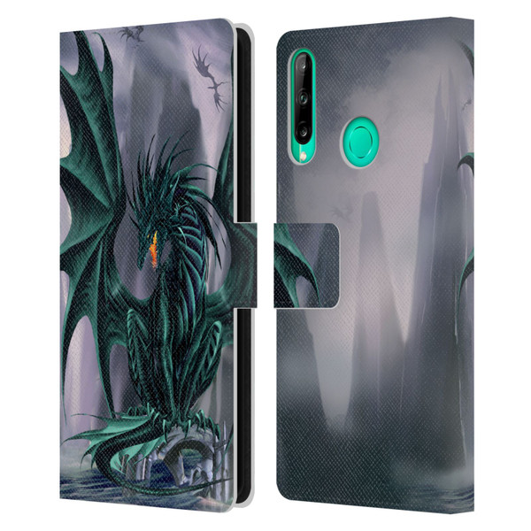 Ruth Thompson Dragons Jade Leather Book Wallet Case Cover For Huawei P40 lite E