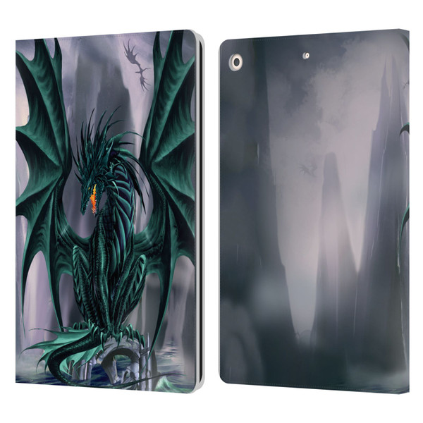 Ruth Thompson Dragons Jade Leather Book Wallet Case Cover For Apple iPad 10.2 2019/2020/2021