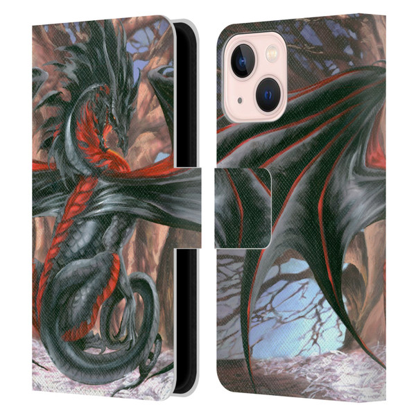 Ruth Thompson Dragons Malice Leather Book Wallet Case Cover For Apple iPhone 13 Mini