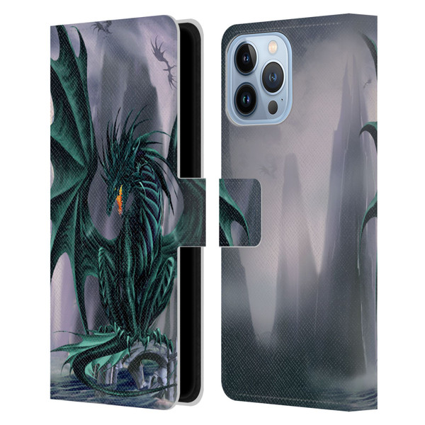 Ruth Thompson Dragons Jade Leather Book Wallet Case Cover For Apple iPhone 13 Pro Max