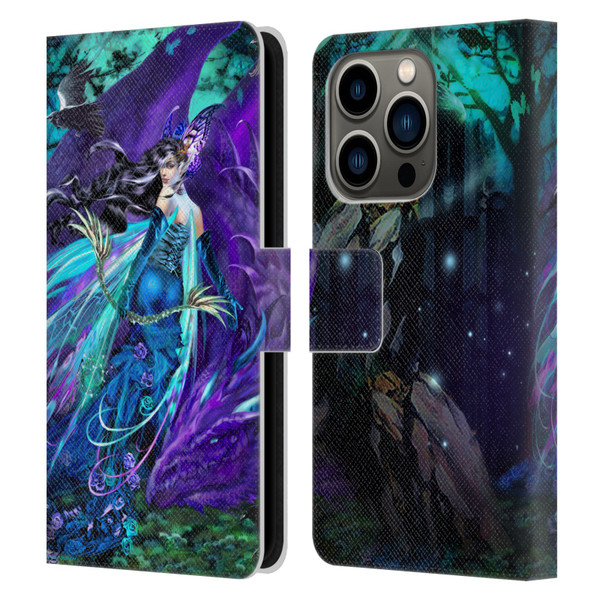 Ruth Thompson Dragons Sagittarius Leather Book Wallet Case Cover For Apple iPhone 14 Pro