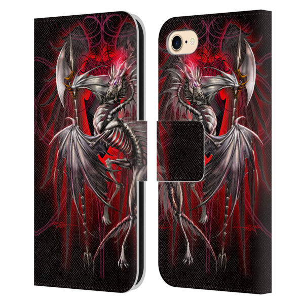 Ruth Thompson Dragons Lichblade Leather Book Wallet Case Cover For Apple iPhone 7 / 8 / SE 2020 & 2022