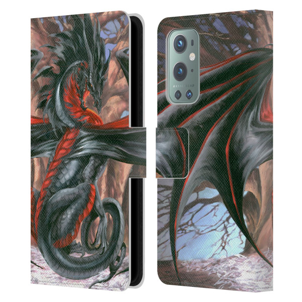 Ruth Thompson Dragons Malice Leather Book Wallet Case Cover For OnePlus 9