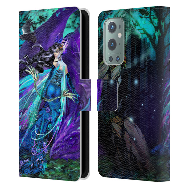Ruth Thompson Dragons Sagittarius Leather Book Wallet Case Cover For OnePlus 9