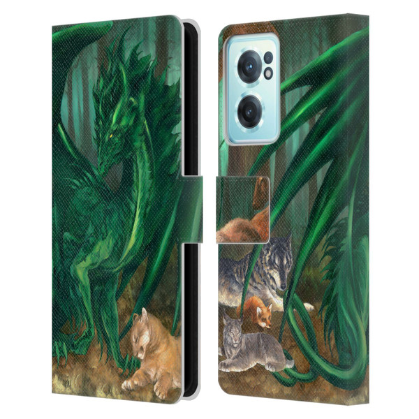 Ruth Thompson Dragons Lord of the Forest Leather Book Wallet Case Cover For OnePlus Nord CE 2 5G