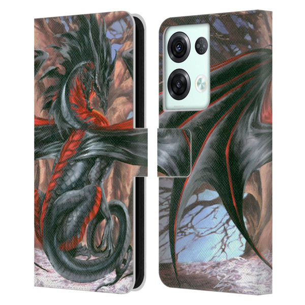 Ruth Thompson Dragons Malice Leather Book Wallet Case Cover For OPPO Reno8 Pro