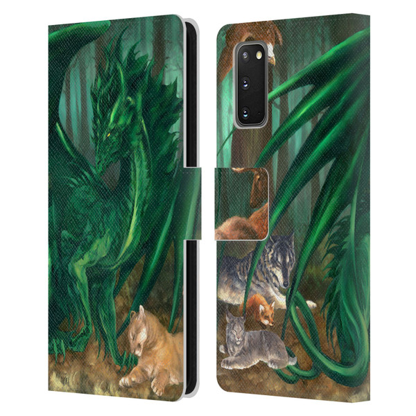 Ruth Thompson Dragons Lord of the Forest Leather Book Wallet Case Cover For Samsung Galaxy S20 / S20 5G