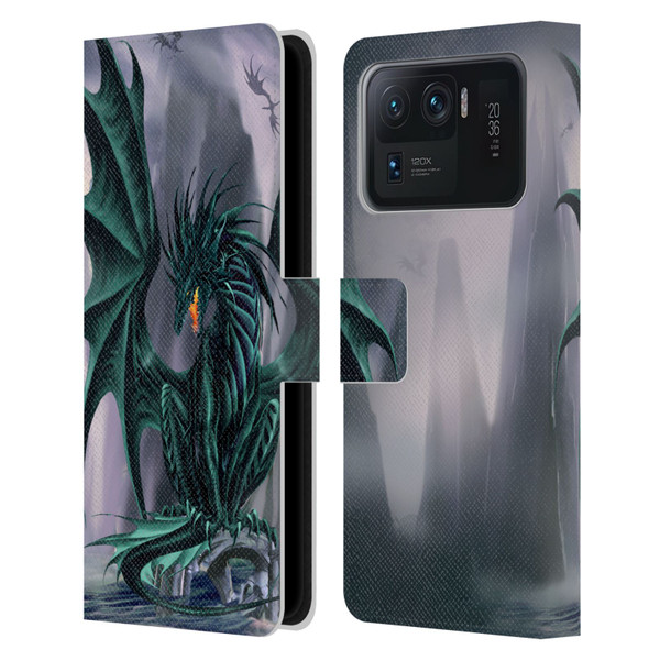 Ruth Thompson Dragons Jade Leather Book Wallet Case Cover For Xiaomi Mi 11 Ultra