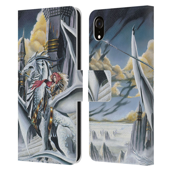 Ruth Thompson Dragons 2 Warring Tribes Leather Book Wallet Case Cover For Apple iPhone XR