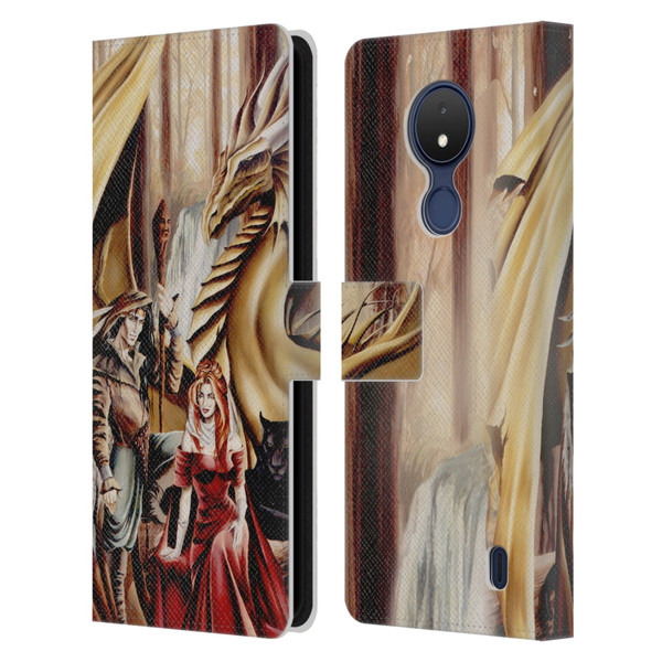 Ruth Thompson Dragons 2 Gathering Leather Book Wallet Case Cover For Nokia C21