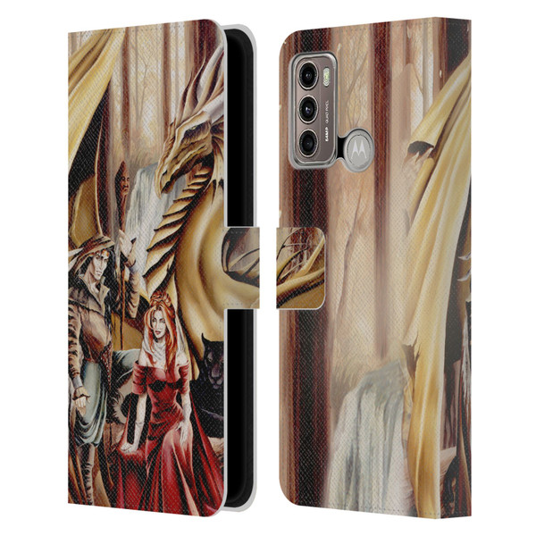 Ruth Thompson Dragons 2 Gathering Leather Book Wallet Case Cover For Motorola Moto G60 / Moto G40 Fusion