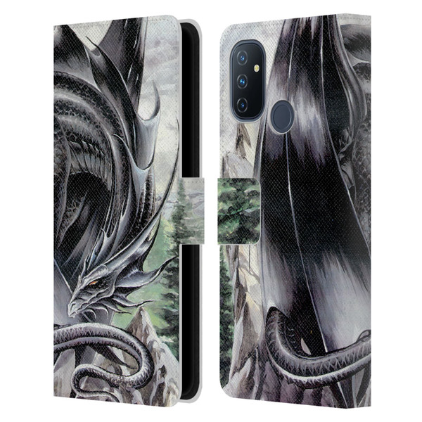 Ruth Thompson Dragons 2 Morning Stretch Leather Book Wallet Case Cover For OnePlus Nord N100