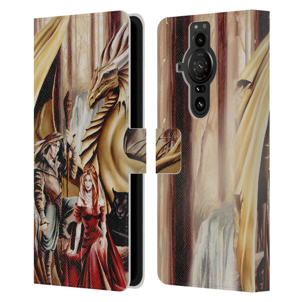 Ruth Thompson Dragons 2 Gathering Leather Book Wallet Case Cover For Sony Xperia Pro-I
