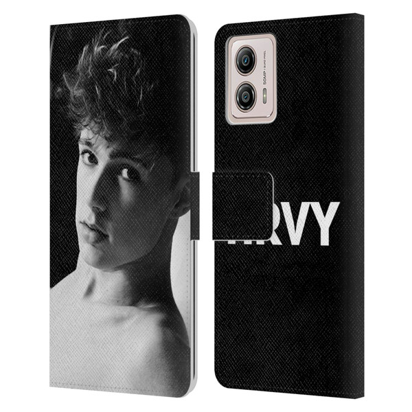 HRVY Graphics Calendar 9 Leather Book Wallet Case Cover For Motorola Moto G53 5G