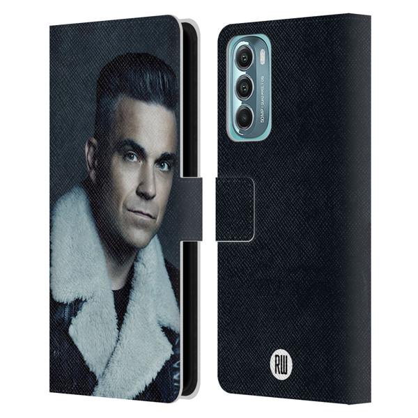 Robbie Williams Calendar Leather Jacket Leather Book Wallet Case Cover For Motorola Moto G Stylus 5G (2022)