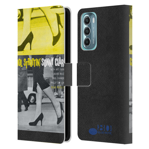 Blue Note Records Albums 2 Sonny Clark Cool Struttin' Leather Book Wallet Case Cover For Motorola Moto G Stylus 5G (2022)