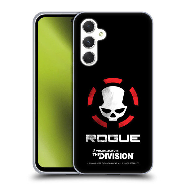 Tom Clancy's The Division Dark Zone Rouge Logo Soft Gel Case for Samsung Galaxy A54 5G