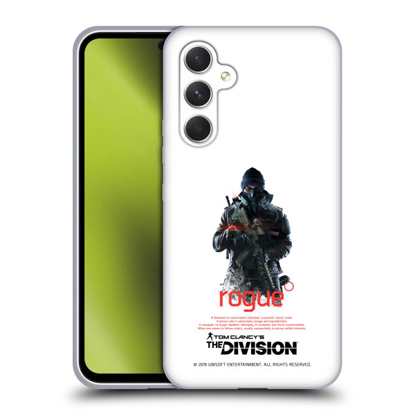 Tom Clancy's The Division Dark Zone Rouge 2 Soft Gel Case for Samsung Galaxy A54 5G