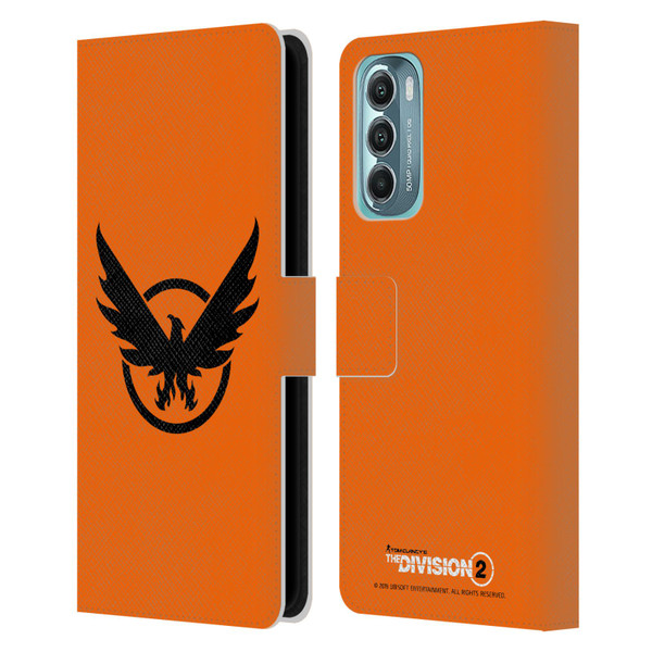 Tom Clancy's The Division 2 Logo Art Phoenix 2 Leather Book Wallet Case Cover For Motorola Moto G Stylus 5G (2022)