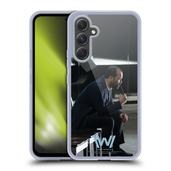 Westworld Characters Bernard Lowe Soft Gel Case for Samsung Galaxy A54 5G