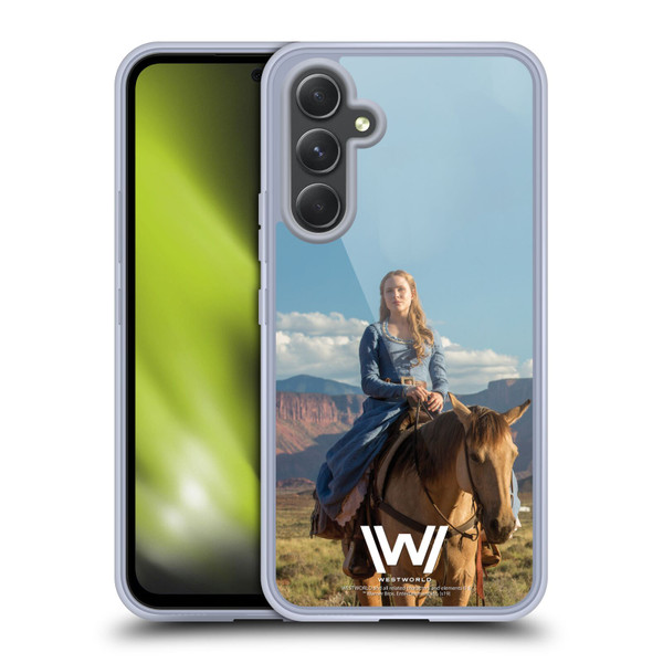 Westworld Characters Dolores Abernathy Soft Gel Case for Samsung Galaxy A54 5G