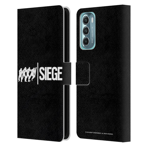 Tom Clancy's Rainbow Six Siege Logos Attack Leather Book Wallet Case Cover For Motorola Moto G Stylus 5G (2022)