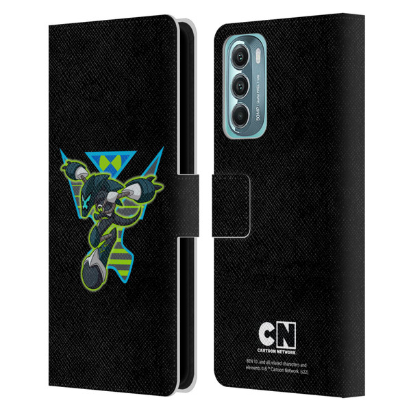 Ben 10: Animated Series Graphics Alien Leather Book Wallet Case Cover For Motorola Moto G Stylus 5G (2022)