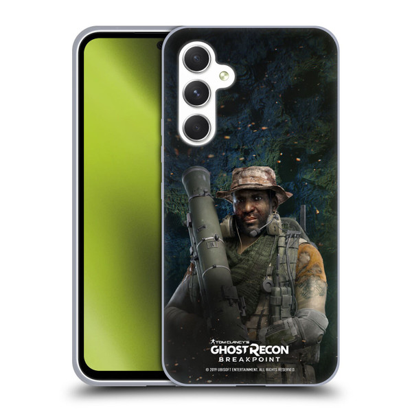 Tom Clancy's Ghost Recon Breakpoint Character Art Fixit Soft Gel Case for Samsung Galaxy A54 5G
